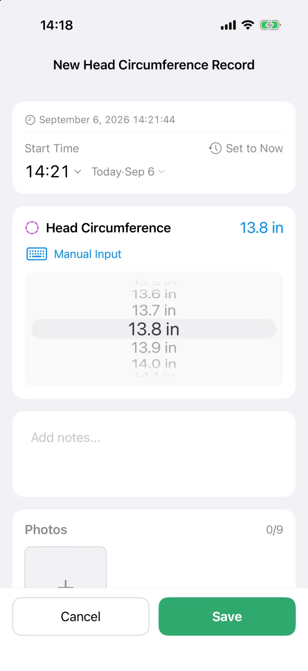New Head Circumference Record.