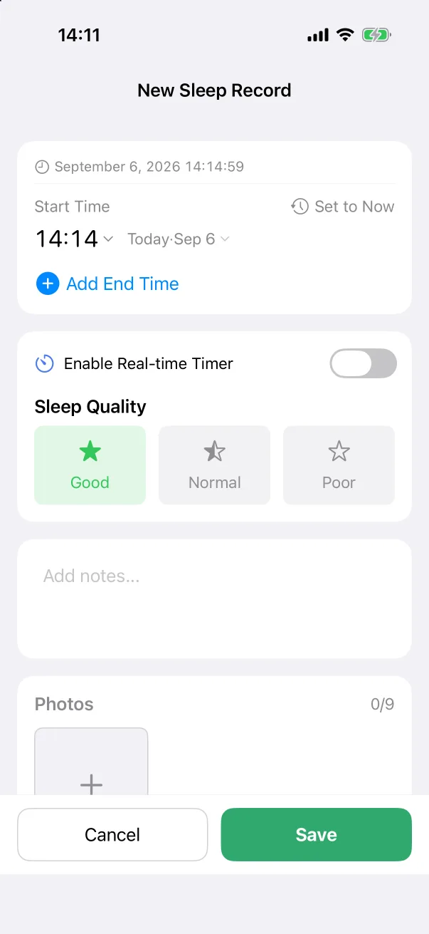 New Sleep Record.
