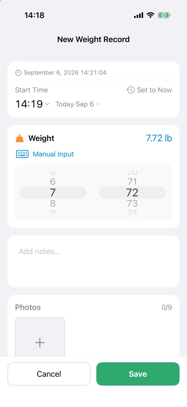 New Weight Record.